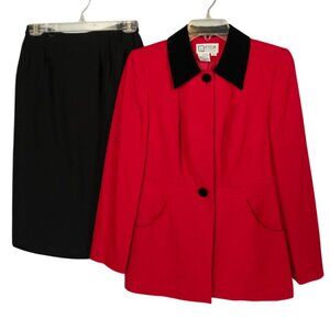 EUC Elegant Atrium Collection 2 Piece Skirt Suit - Vintage